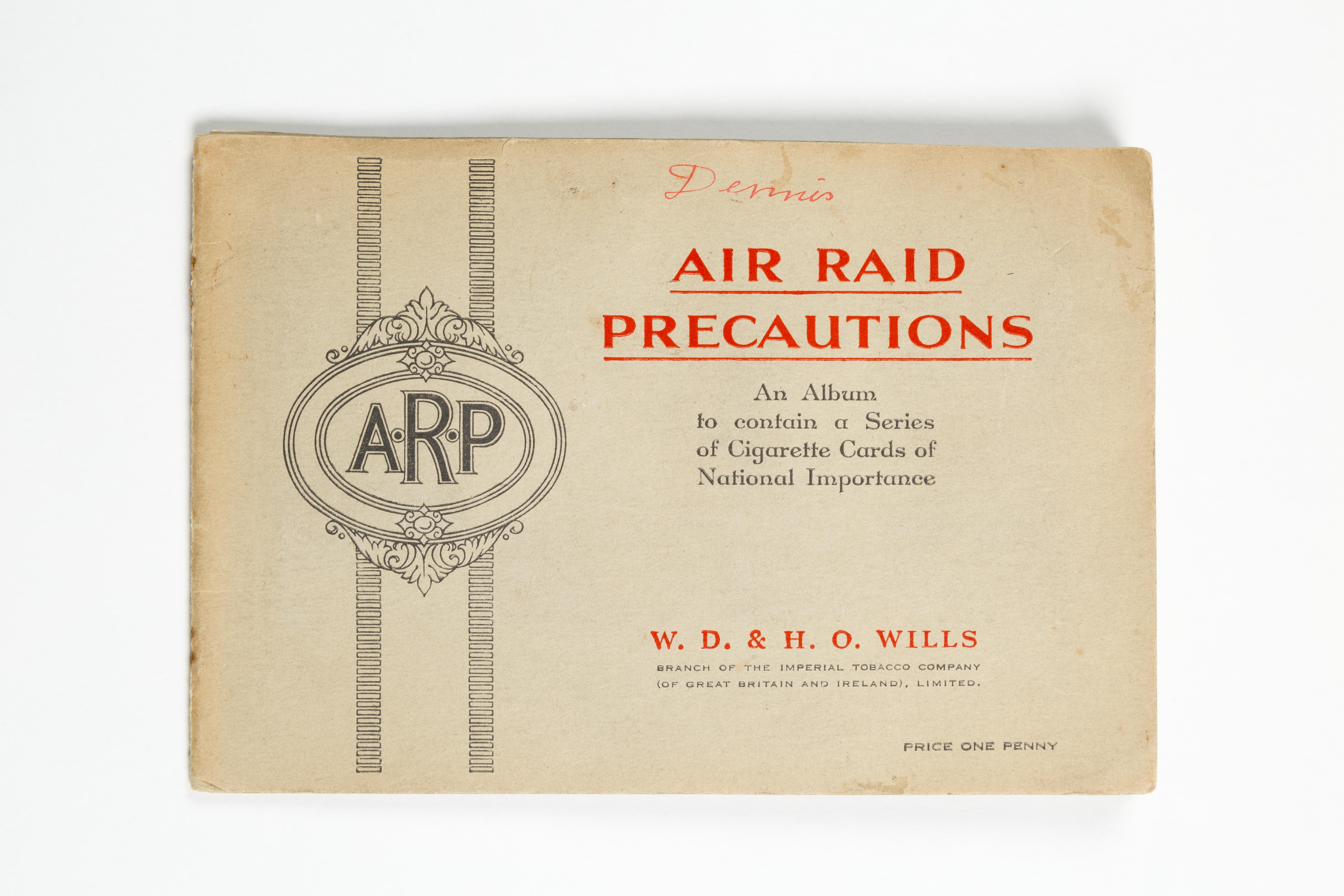 Air Raid Precautions book