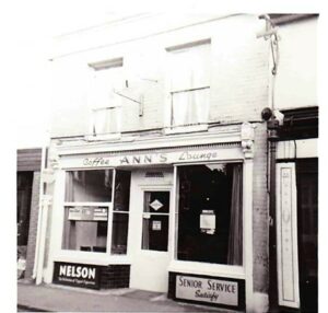 Ann's Coffee Lounge at 9 Church Street, Cobham. Photo courtesy of Tracey Ferris, contributed by Cobham Conservation & Heritage Trust.
